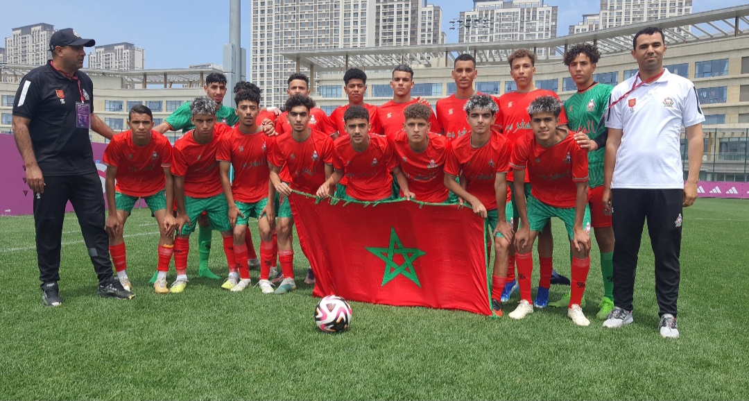 CHAMPIONNAT DU MONDE SCOLAIRE DE FOOTBALL EN CHINE. MAROC : EXPÉRIENCE RÉUSSIE .