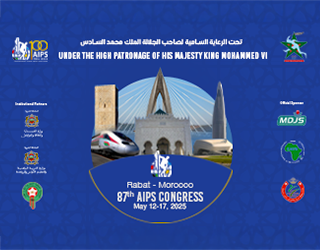 Association Internationale de la Presse Sportive du deal display de la MDJS 2025